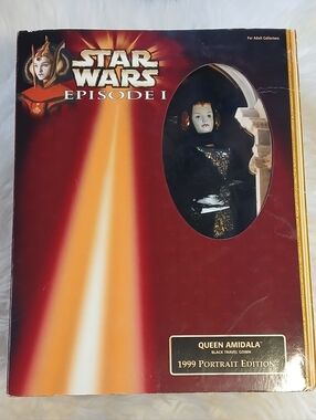 Star Wars Episode I Queen Amidala Portrait Doll - Black Gown